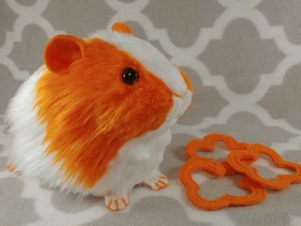 Big Orange Dutch Guinea Pig Plushie