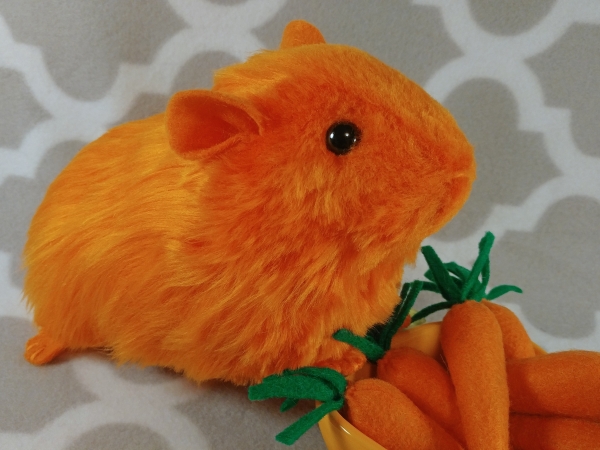 Big Orange Guinea Pig Plushie