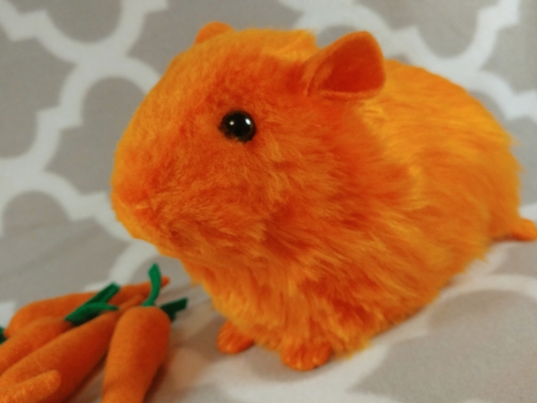 Big Orange Guinea Pig Plushie