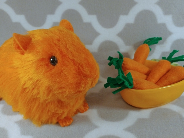 Big Orange Guinea Pig Plushie