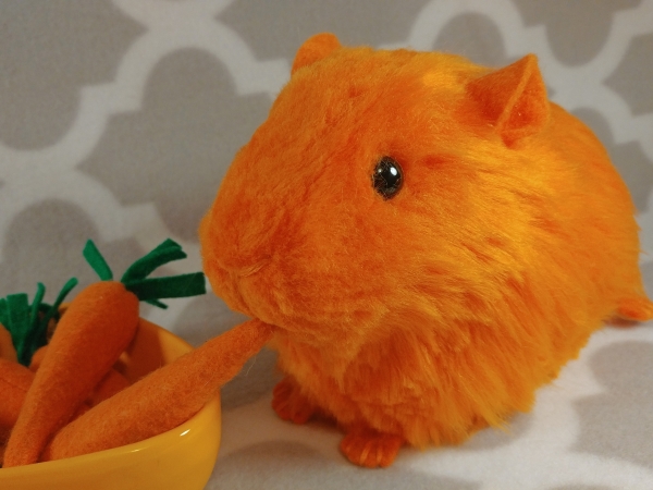 Big Orange Guinea Pig Plushie
