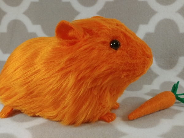 Big Orange Guinea Pig Plushie