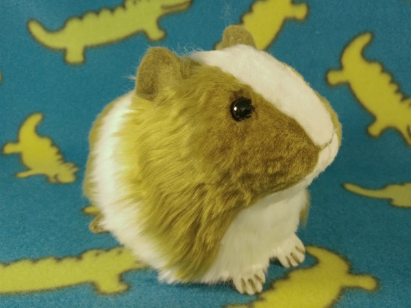 Big Pea Green Dutch Guinea Pig Plushie