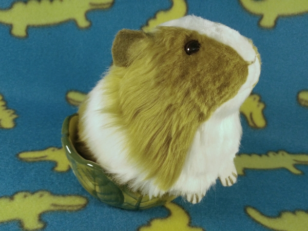 Big Pea Green Dutch Guinea Pig Plushie