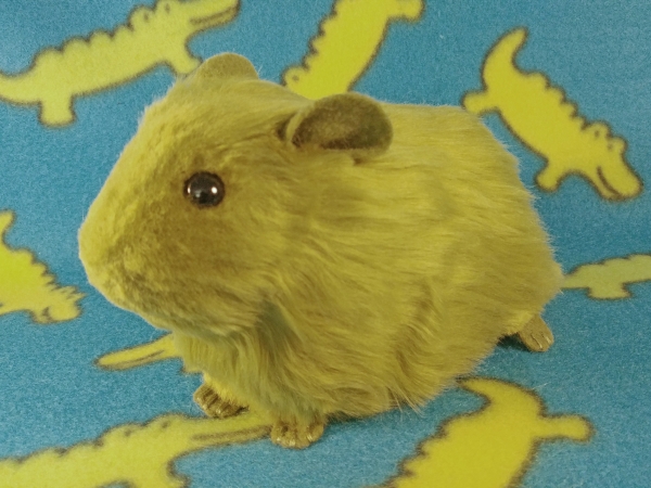 Big Pea Green Guinea Pig Plushie