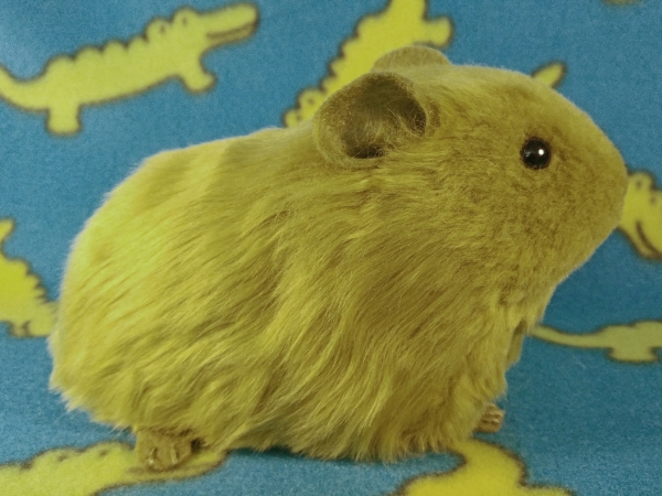 Big Pea Green Guinea Pig Plushie