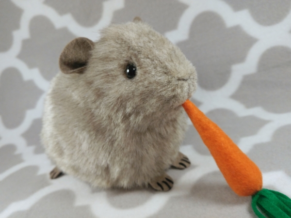 Big Silver Guinea Pig Plushie