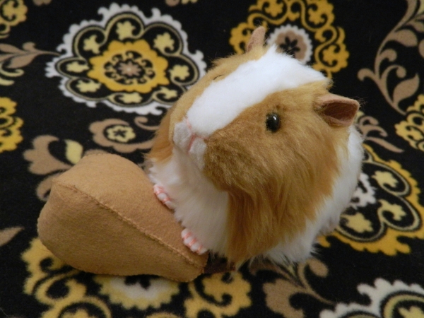 Big Tan Dutch Guinea Pig Plushie