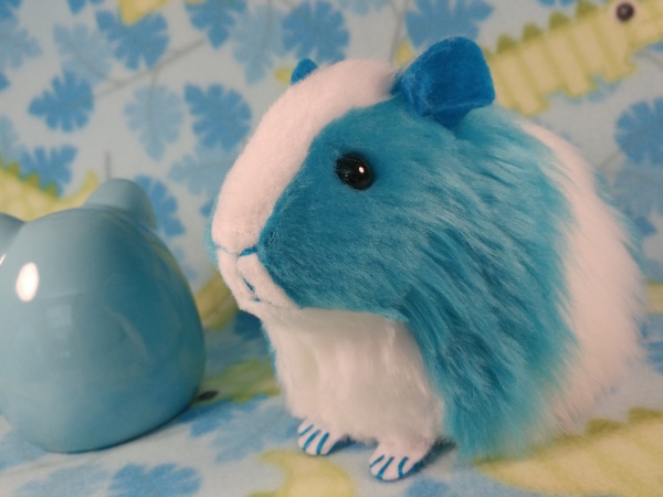 Big Turquoise Dutch Guinea Pig Plushie