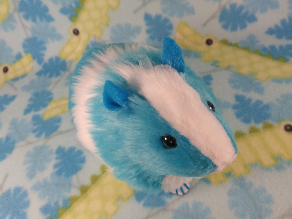 Big Turquoise Dutch Guinea Pig Plushie