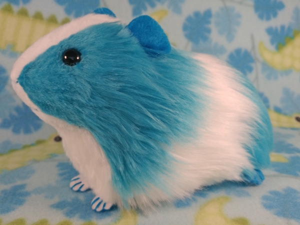 Big Turquoise Dutch Guinea Pig Plushie