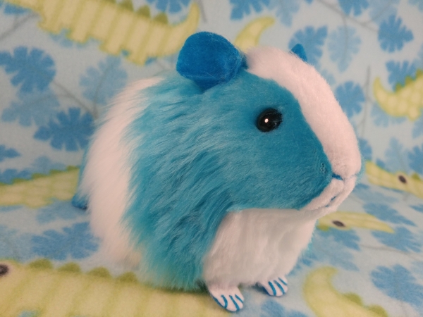 Big Turquoise Dutch Guinea Pig Plushie