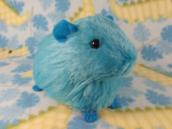 Big Turquoise Guinea Pig Plushie