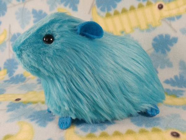 Big Turquoise Guinea Pig Plushie