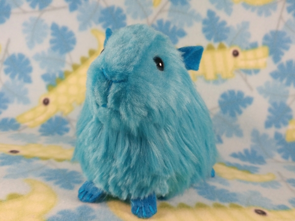 Big Turquoise Guinea Pig Plushie