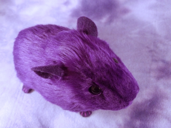 Big Violet Guinea Pig Plushie