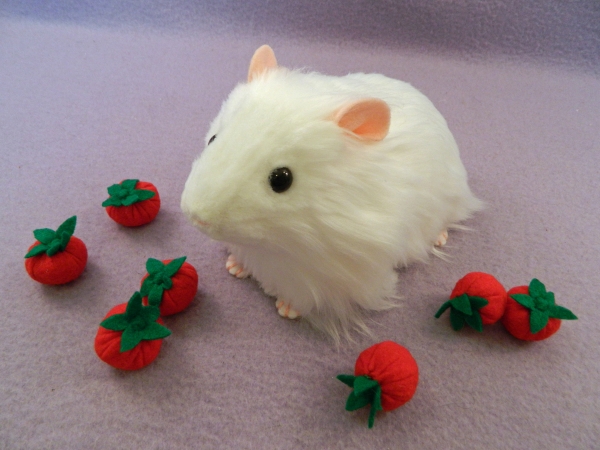 Big White Guinea Pig Plushie