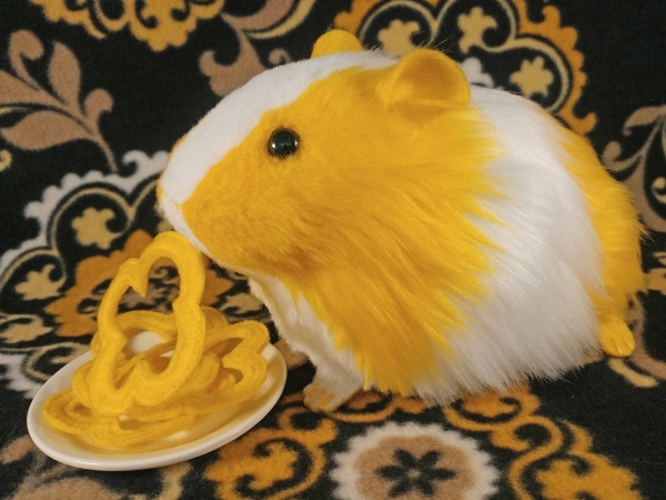 Big Yellow Dutch Guinea Pig Plushie