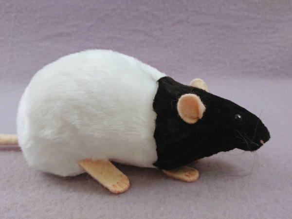 Black Bareback Rat Plushie