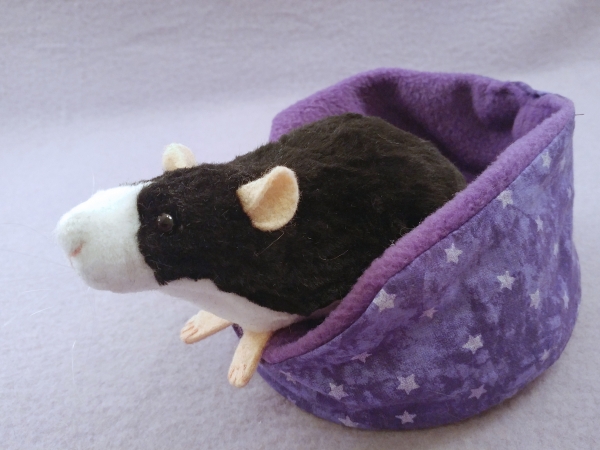 Black Blazed Rat Plushie