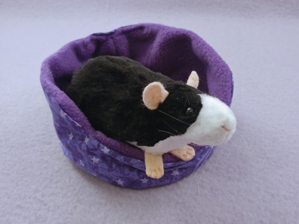 Black Blazed Rat Plushie