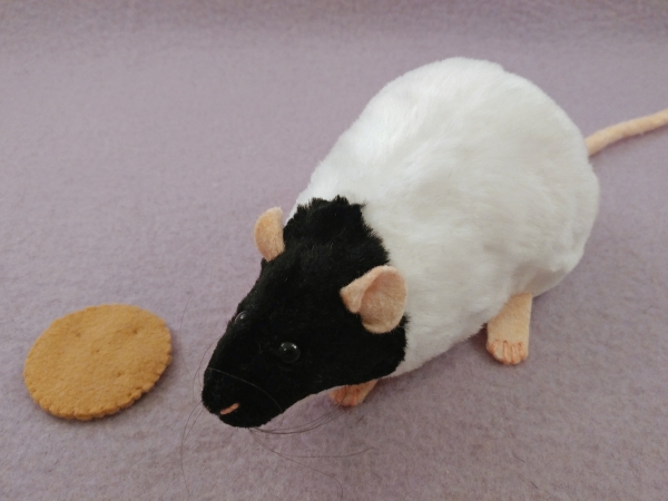 Black Capped Rat Plushie