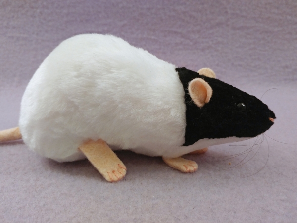 Black Capped Rat Plushie