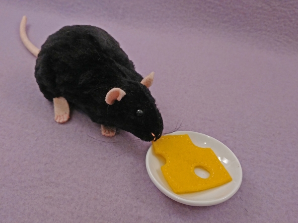 Black Rat Plushie