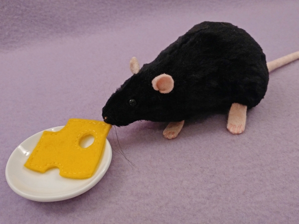 Black Rat Plushie