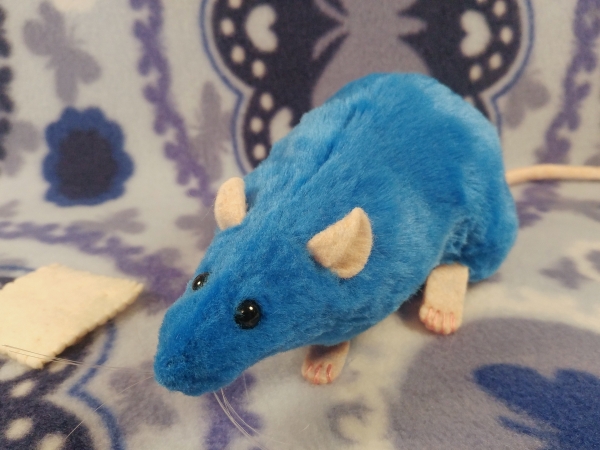 Blue Rat Plushie