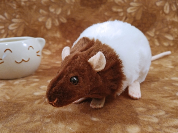 Brown Bareback Rat Plushie