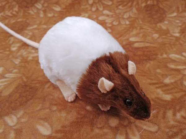 Brown Bareback Rat Plushie