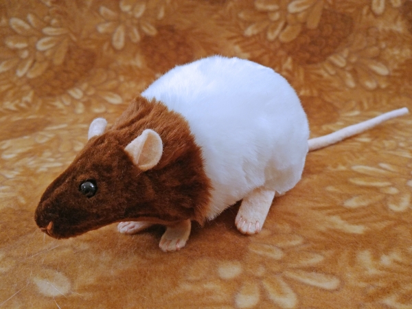 Brown Bareback Rat Plushie