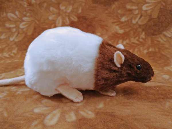 Brown Bareback Rat Plushie