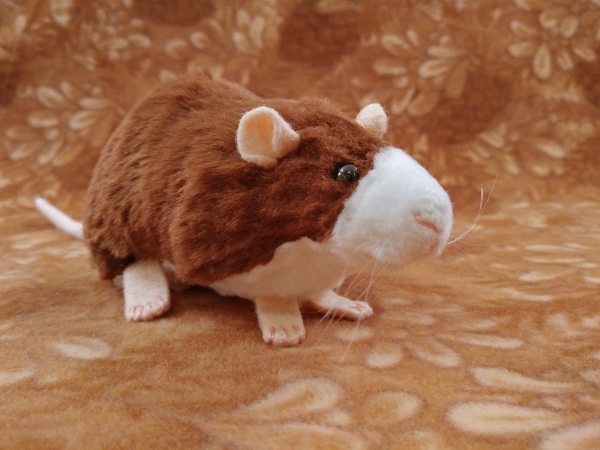 Brown Blazed Rat Plushie