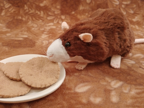 Brown Blazed Rat Plushie
