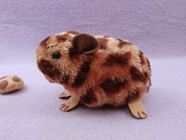 Little Chocolate Chip Guinea Pig Plushie
