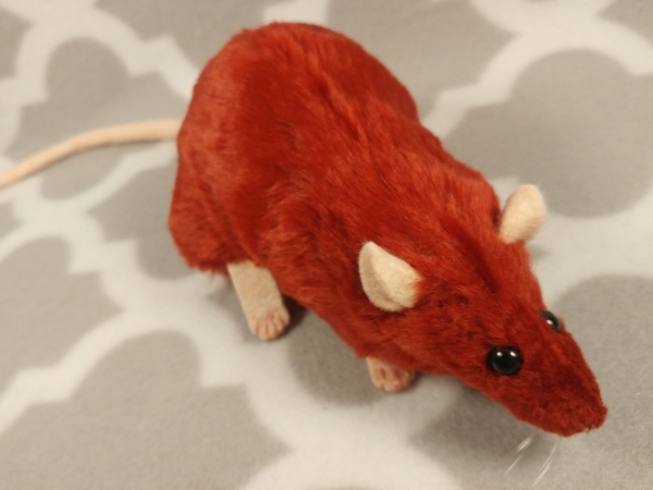 Maroon Rat Plushie