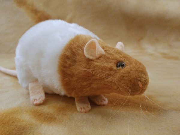 Fawn Bareback Rat Plushie