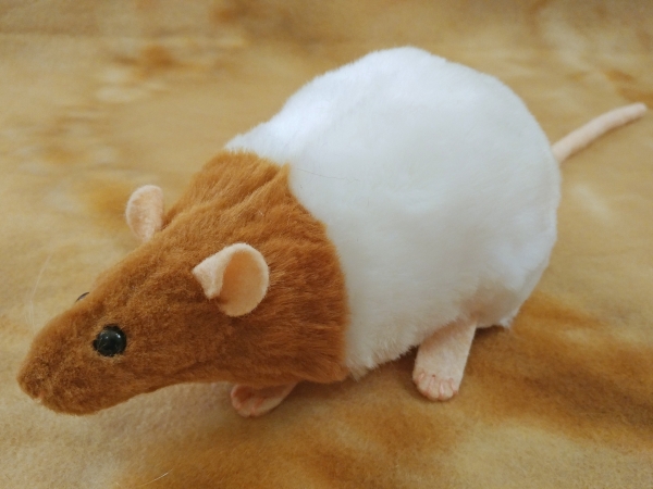 Fawn Bareback Rat Plushie