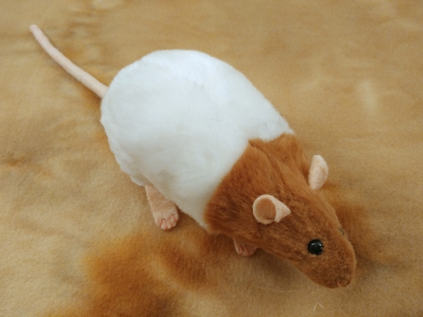 Fawn Bareback Rat Plushie