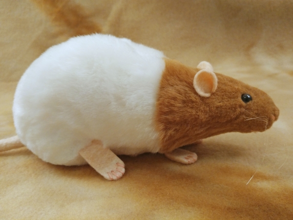 Fawn Bareback Rat Plushie