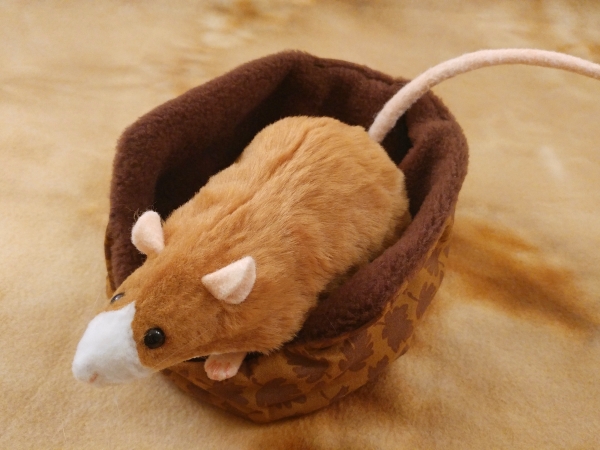 Fawn Blazed Rat Plushie