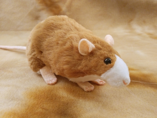 Fawn Blazed Rat Plushie