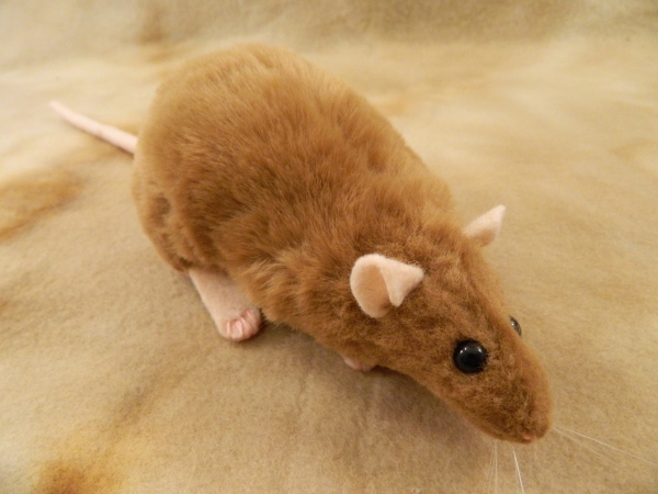 Fawn Rat Plushie
