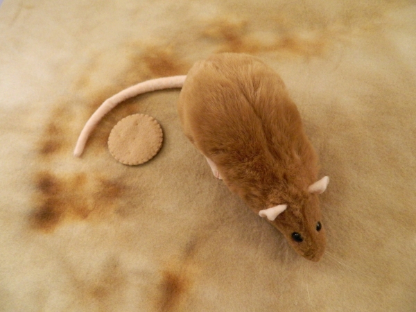 Fawn Rat Plushie