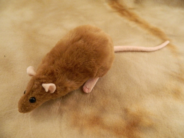 Fawn Rat Plushie