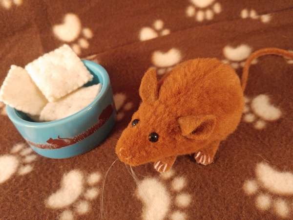 Ginger Mouse Plushie