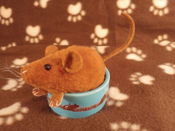 Ginger Mouse Plushie