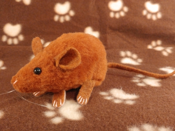 Ginger Mouse Plushie